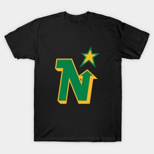 Classic Minnesota North Stars Hockey T-Shirt